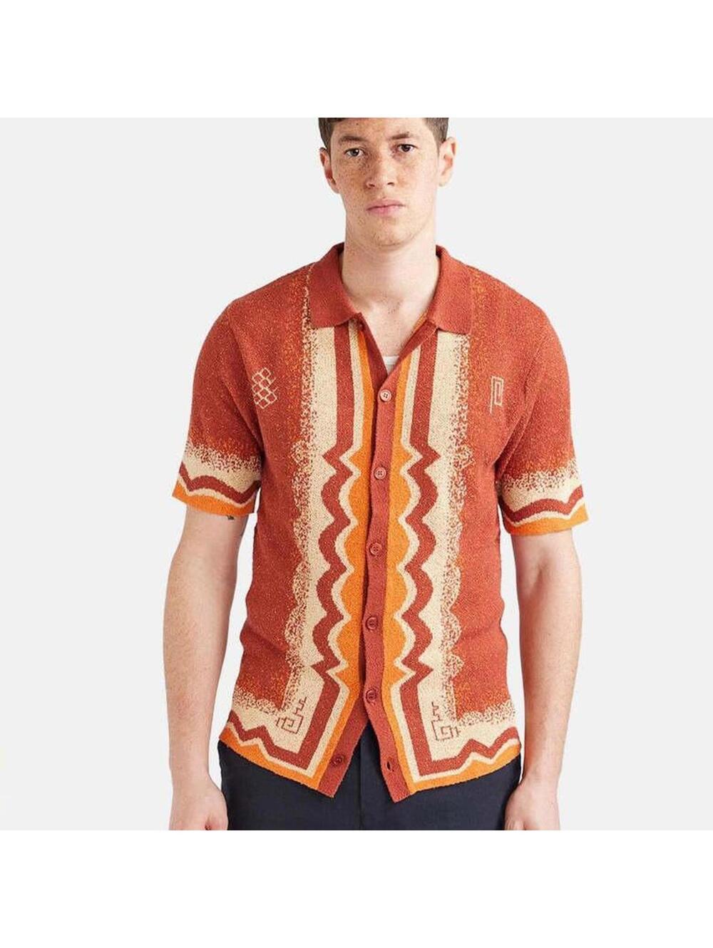 PERCIVAL Chinoisery boucle shirt